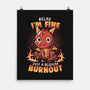 Burnout Dragon-None-Matte-Poster-koalastudio