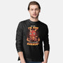 Burnout Dragon-Mens-Long Sleeved-Tee-koalastudio