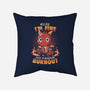 Burnout Dragon-None-Removable Cover w Insert-Throw Pillow-koalastudio