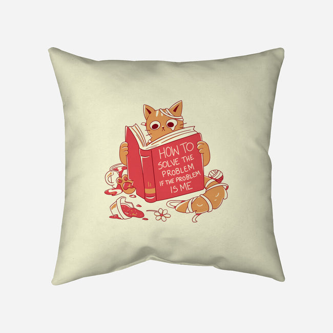 The Problem Is Me-None-Removable Cover-Throw Pillow-yumie