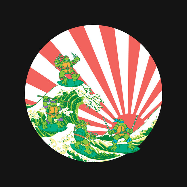 The Great Wave Of Cowabunga-Unisex-Basic-Tee-dalethesk8er