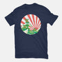 The Great Wave Of Cowabunga-Mens-Premium-Tee-dalethesk8er