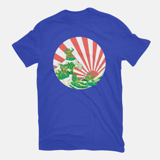 The Great Wave Of Cowabunga-Youth-Basic-Tee-dalethesk8er