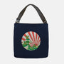 The Great Wave Of Cowabunga-None-Adjustable Tote-Bag-dalethesk8er