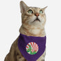 The Great Wave Of Cowabunga-Cat-Adjustable-Pet Collar-dalethesk8er