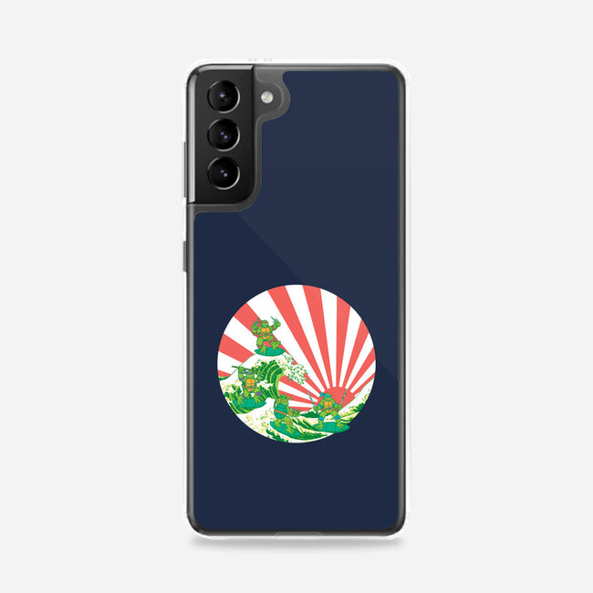 The Great Wave Of Cowabunga-Samsung-Snap-Phone Case-dalethesk8er