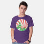 The Great Wave Of Cowabunga-Mens-Basic-Tee-dalethesk8er