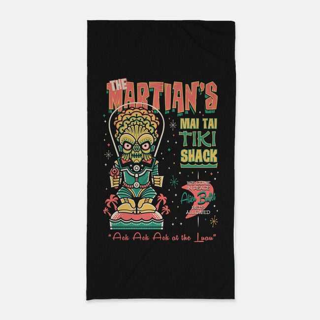 Martian Mai Tai-None-Beach-Towel-Nemons