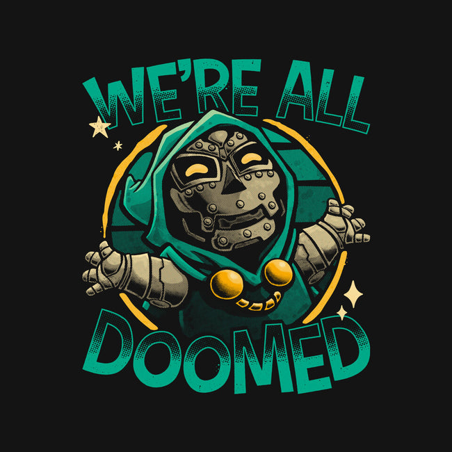 All Doomed-Baby-Basic-Onesie-teesgeex