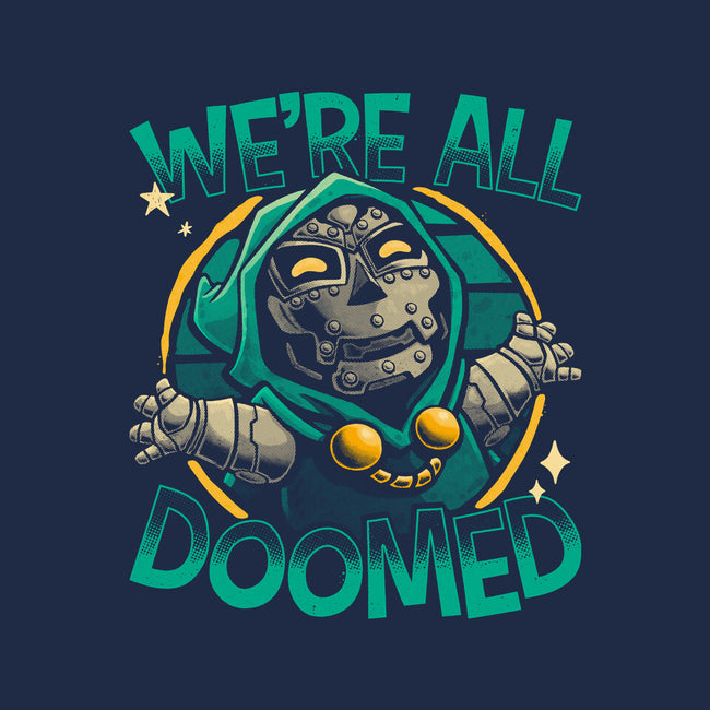 All Doomed-Womens-V-Neck-Tee-teesgeex