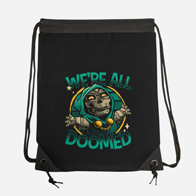 All Doomed-None-Drawstring-Bag-teesgeex