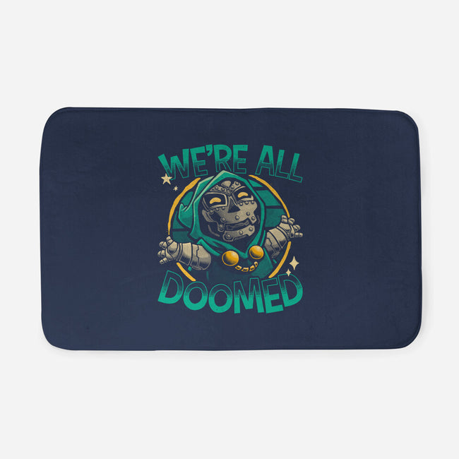 All Doomed-None-Memory Foam-Bath Mat-teesgeex