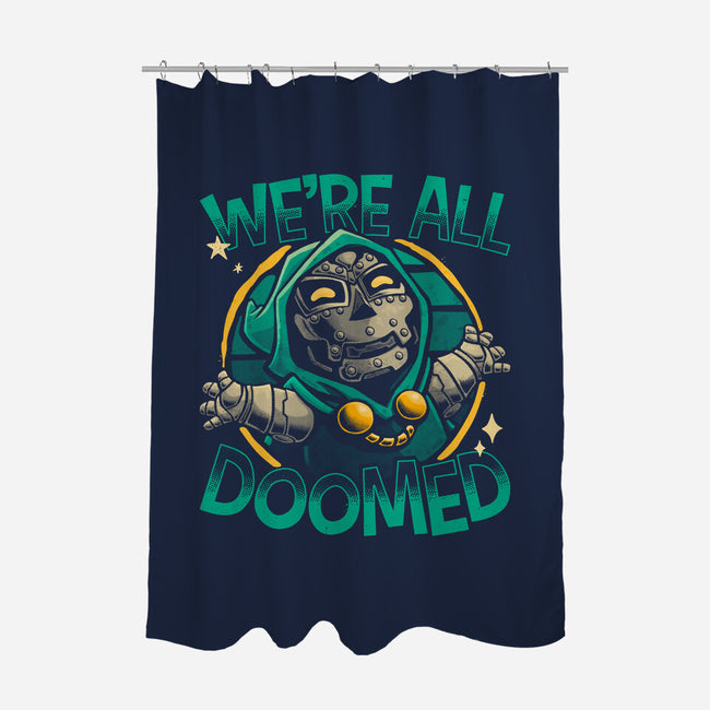 All Doomed-None-Polyester-Shower Curtain-teesgeex