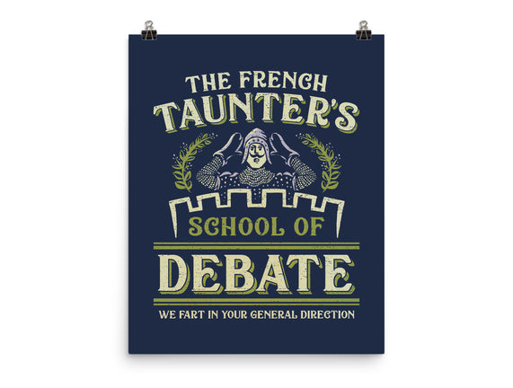 Taunter's Debate School