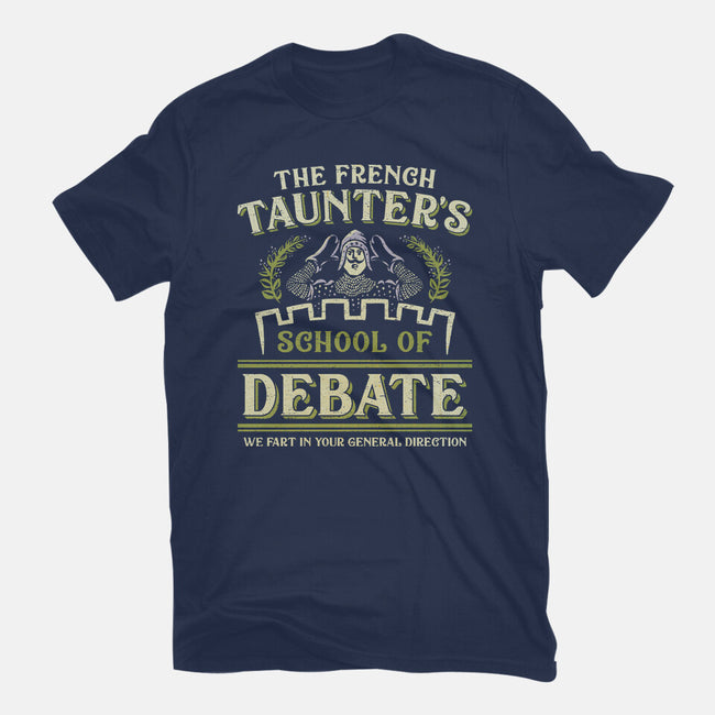 Taunter's Debate School-Mens-Heavyweight-Tee-kg07