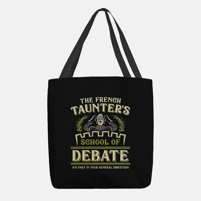 Taunter's Debate School-None-Basic Tote-Bag-kg07