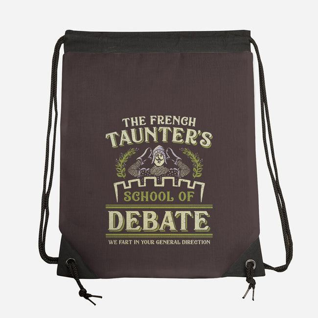 Taunter's Debate School-None-Drawstring-Bag-kg07