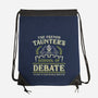 Taunter's Debate School-None-Drawstring-Bag-kg07