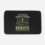 Taunter's Debate School-None-Memory Foam-Bath Mat-kg07