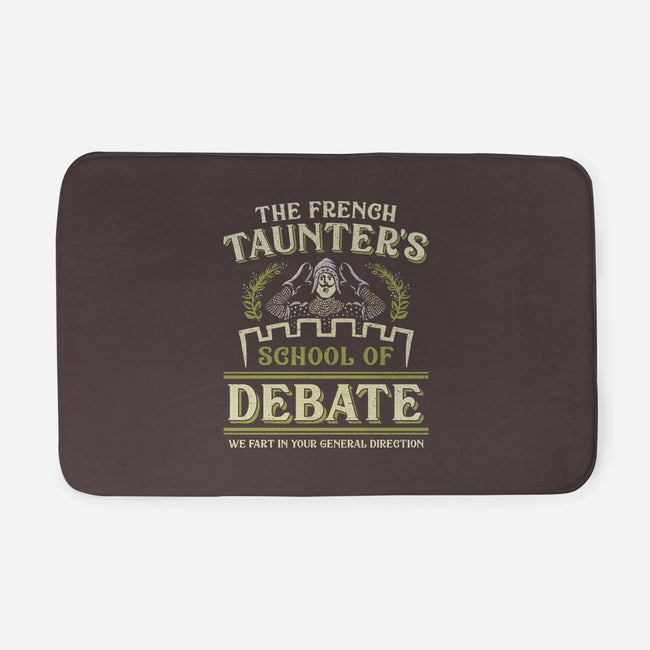 Taunter's Debate School-None-Memory Foam-Bath Mat-kg07