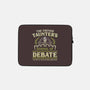 Taunter's Debate School-None-Zippered-Laptop Sleeve-kg07