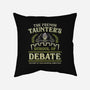 Taunter's Debate School-None-Non-Removable Cover w Insert-Throw Pillow-kg07