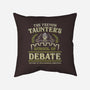 Taunter's Debate School-None-Removable Cover-Throw Pillow-kg07