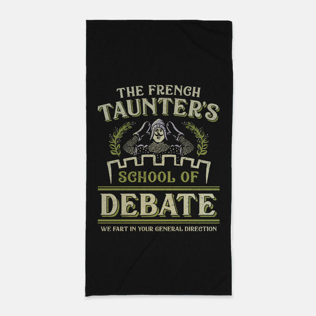 Taunter's Debate School-None-Beach-Towel-kg07