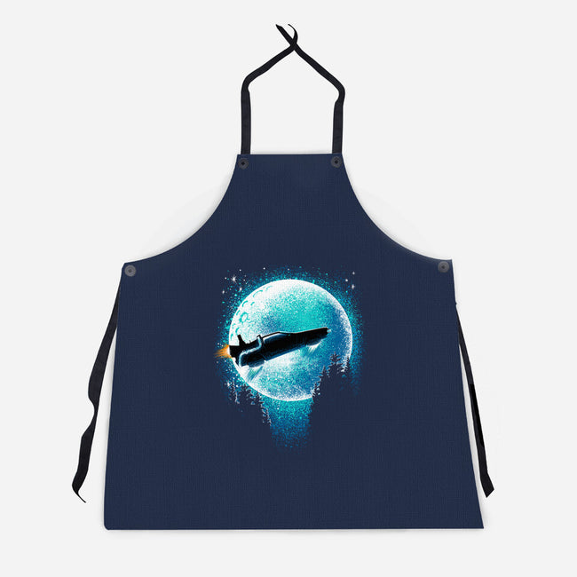 DL The Time Machine-Unisex-Kitchen-Apron-Tronyx79