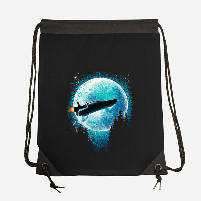 DL The Time Machine-None-Drawstring-Bag-Tronyx79