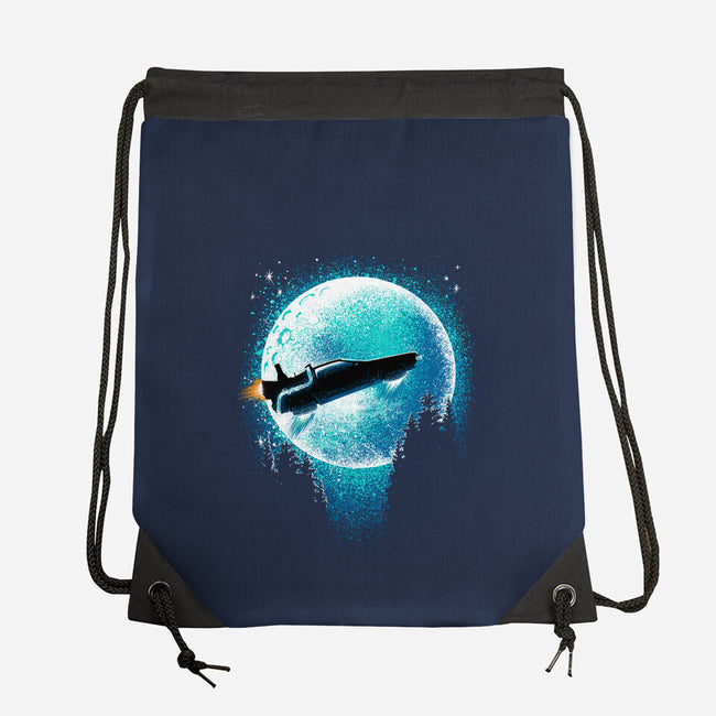 DL The Time Machine-None-Drawstring-Bag-Tronyx79