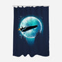 DL The Time Machine-None-Polyester-Shower Curtain-Tronyx79