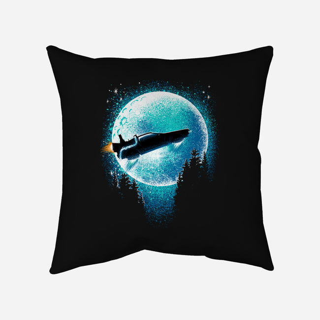 DL The Time Machine-None-Non-Removable Cover w Insert-Throw Pillow-Tronyx79