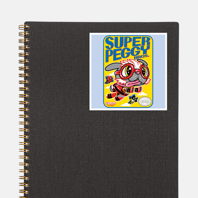 Super Peggy Bros-None-Glossy-Sticker-naomori