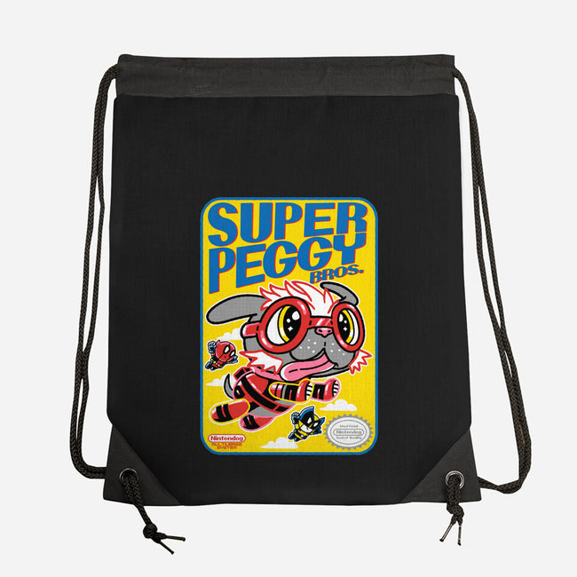 Super Peggy Bros-None-Drawstring-Bag-naomori