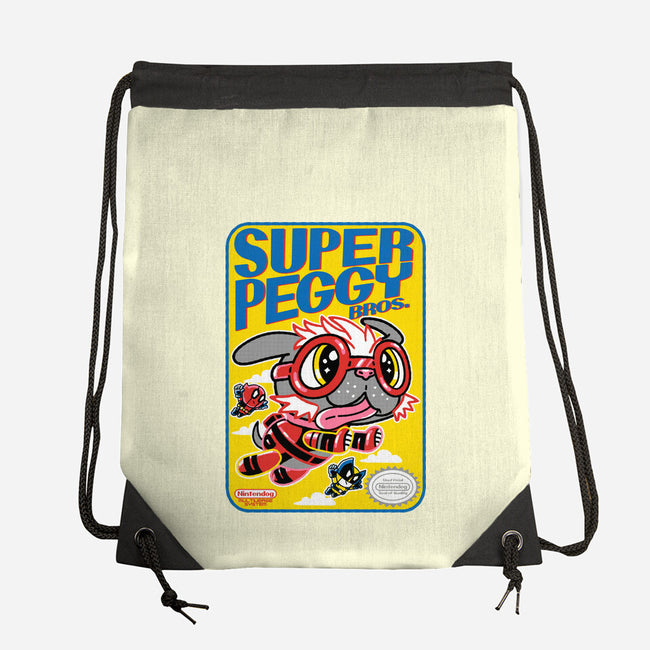 Super Peggy Bros-None-Drawstring-Bag-naomori