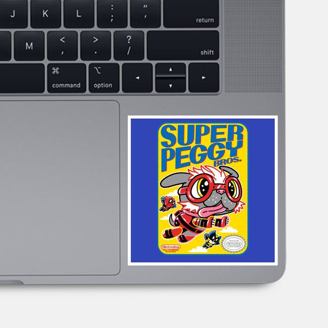 Super Peggy Bros-None-Glossy-Sticker-naomori