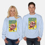 Super Peggy Bros-Unisex-Crew Neck-Sweatshirt-naomori