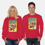 Super Peggy Bros-Unisex-Crew Neck-Sweatshirt-naomori