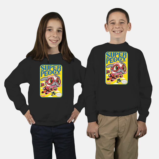 Super Peggy Bros-Youth-Crew Neck-Sweatshirt-naomori