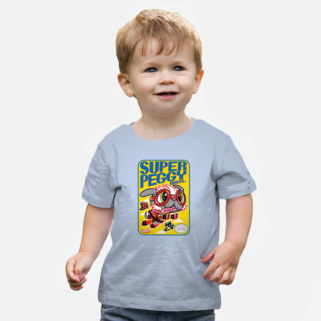 Super Peggy Bros-Baby-Basic-Tee-naomori