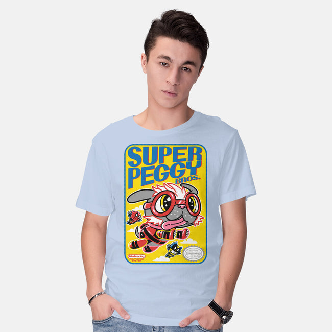 Super Peggy Bros-Mens-Basic-Tee-naomori