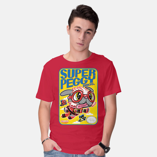 Super Peggy Bros-Mens-Basic-Tee-naomori