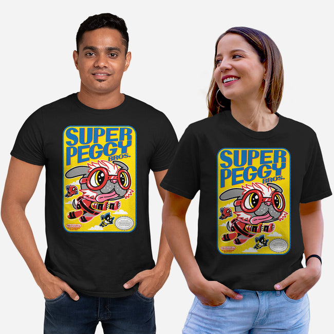 Super Peggy Bros-Unisex-Basic-Tee-naomori