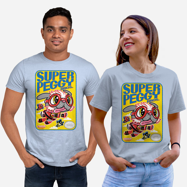 Super Peggy Bros-Unisex-Basic-Tee-naomori