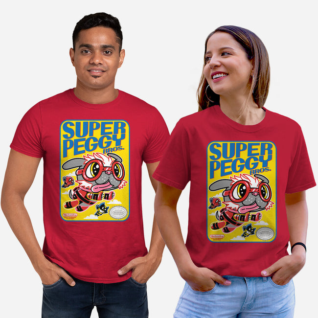 Super Peggy Bros-Unisex-Basic-Tee-naomori