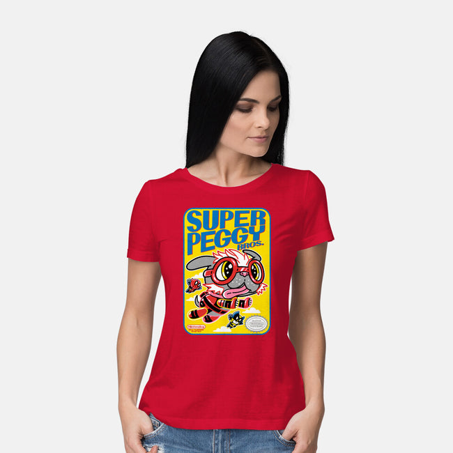 Super Peggy Bros-Womens-Basic-Tee-naomori