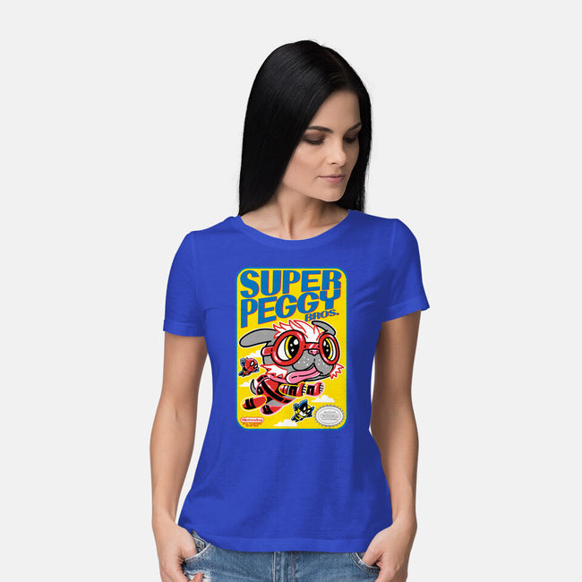 Super Peggy Bros-Womens-Basic-Tee-naomori