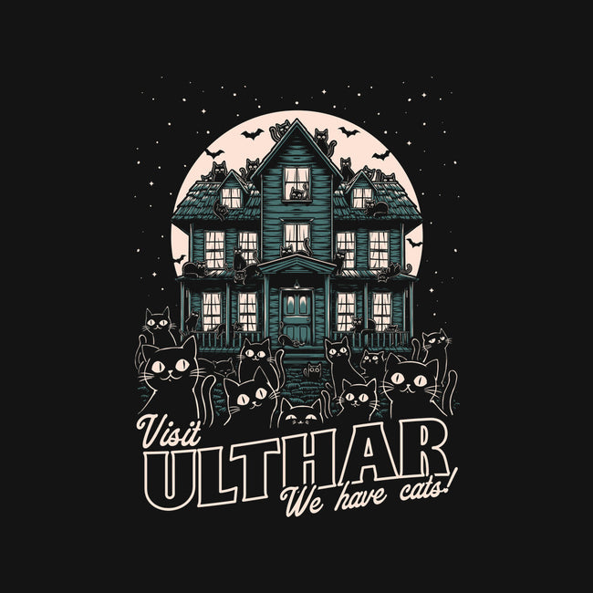 Cats Visit Ulthar-Youth-Crew Neck-Sweatshirt-Studio Mootant