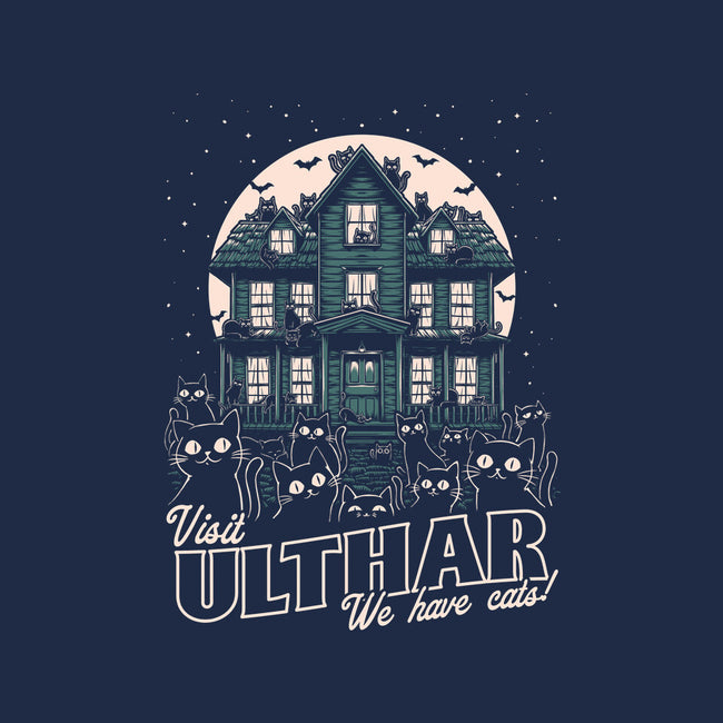 Cats Visit Ulthar-Mens-Premium-Tee-Studio Mootant